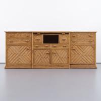 Large Rattan & Reed Cabinet , Sideboard, 90.5W - Sold for $5,440 on 10-11-2026 (Lot 773).jpg